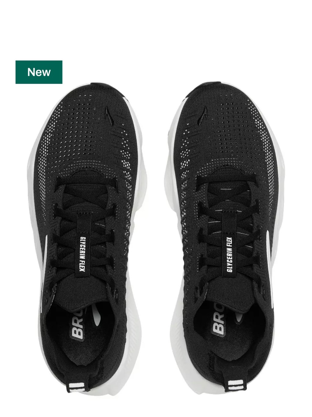 Brooks Black and White Men's/Women's Running Sneaker women sizes - Picture 2 of 4
